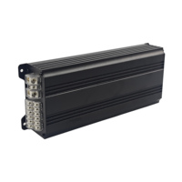 6CH gamme complète RMS 150W * 6CH classe D amplificateur de voiture en aluminium OEM amplificateur monobloc système Audio de voiture universel Mono 10 - 20000 Hz
