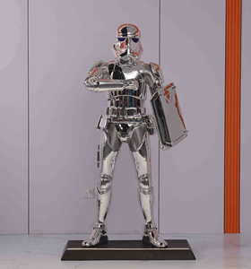 Sculptures en fibre de verre Star Wars grandeur nature de 4 pieds, statues Kaw, grandes décorations pour la maison, personnages d'anime, vente en gros - Product Image 5