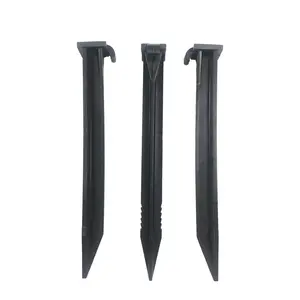 Plastic Scherm Tool Plastic Boom Stake Ondersteuning Kit Drie Stakes En Touw Voor Tuin Plant Plastic Boom Stake Kit In 15"