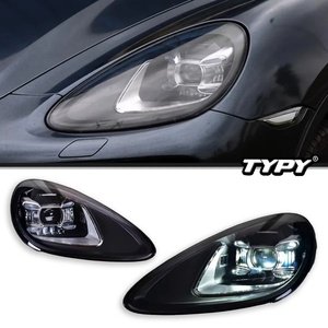 ชุดไฟหน้ารถยนต์ 2 ชิ้น สำหรับ Porsche Cayenne ปี 2011-2017 อัพเกรดไฟหน้าแบบใหม่ ติดตั้งง่ายแบบ Plug n Play - Product Image 1