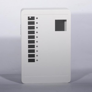 Custom Metal Chassis Shell Cold Rolled Steel Laser Cut Baking Paint Surface Treatment For Charging Pile Parts - Product Image 1