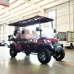 Carrito de Golf Eléctrico de Cuatro Ruedas de Alta Potencia, el Más Vendido, para Adultos, Nuevo Modelo en Oferta, Mini Carrito de Golf de 6 Plazas en Venta - Product Image 1
