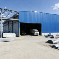 Structure métallique en acier sur mesure pour entrepôt, atelier et usine