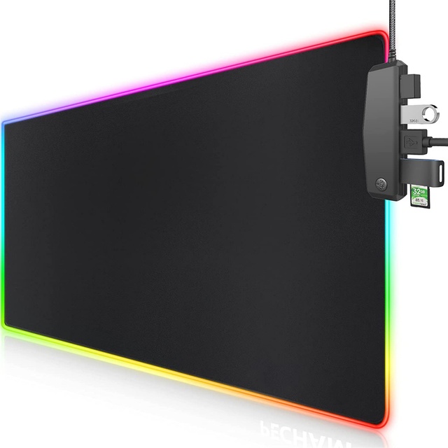 Hot Sellers Gaming Mouse Pad RGB Large Desk Mat Gamer Big Mouse Mat .