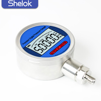 Manomètre numérique intelligent Shelok avec connectivité USB Manomètre industriel Manomètre numérique