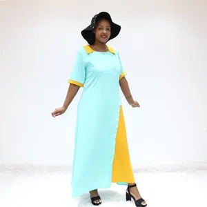 मामूली पहनावा दुबई अबाया 2024 स्टाइल बीएल2226 आबिदजान मुस्लिम पोशाक लंबा बागे