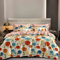 Couette Super King Size 4KG, Ensemble de Couette et Housse de Couette 8 Pièces avec Taies d'Oreiller pour 3 Personnes