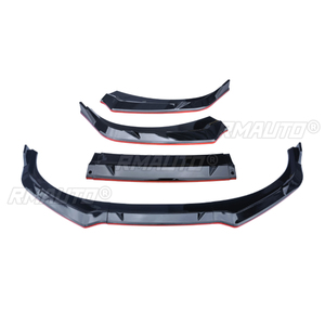 Front Bumper Lip Chin Spoiler Deflector <b>Protector</b> Guard Decoration Body Kit <b>Cover</b> Trim for Hyundai Elantra CN7 2023 2024 - Product Image 3