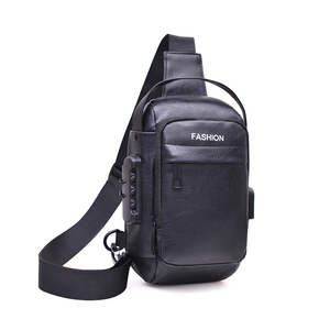 Borsa a Tracolla di Alta Qualità per Uomo Nuovo Marchio Vicuna <span class=keywords><strong>Polo</strong></span> Logo Personalizzato Moda Stile Coreano Borsa da Petto in PU - Product Image 3