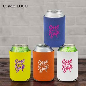 OEM Wedding Can Coolers - Digital Printed Stubby Holders for Party Favors and Decor - Product Image 1