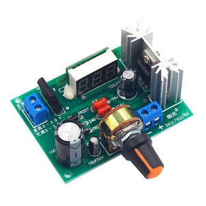 Regulador de Voltaje Ajustable <span class=keywords><strong>LM317</strong></span> de <span class=keywords><strong>2A</strong></span> con Pantalla Digital, Módulos y Kits Electrónicos - Product Image 1