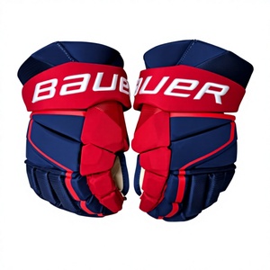 ถุงมือป้องกันมือซ้ายขวาสำหรับ MMA ฮอกกี้น้ำแข็ง แฟชั่นทันสมัยสำหรับกิจกรรมกลางแจ้ง สายรัดแบบปรับได้ PVC กันน้ำ - Product Image 1