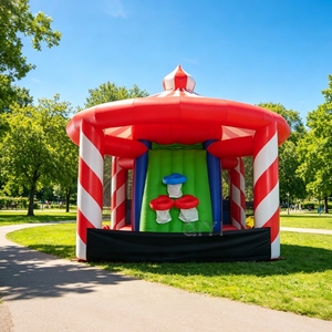 Commercial PVC Interactive Ring Toss Booth <b>Games</b> <b>Inflatable</b> Shooting Sports Carnival <b>Game</b> for Event - Product Image 1