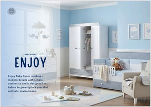 Cama Montessori Moderna para Niños con un Diseño Estético Simple para Cuarto de Bebé de Excelente Calidad - Product Image 3