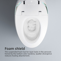 Offre Spéciale WC électrique multifonctionnel Siphonic Toilette Salle de bain Toilette intelligente à fermeture automatique