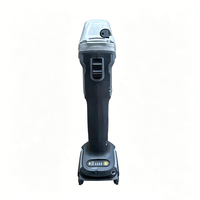 Meuleuse d'angle sans fil industrielle portable 21V, sans balais, interrupteur coulissant, broche M10, batterie 1500mAh, disque de meulage 125mm