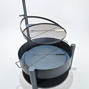 Braciere in Legno Regolabile per Esterni, Direttamente dalla Fabbrica, per Giardino, Cortile o Terrazza, Ideale per Gite all'Aperto - Product Image 2