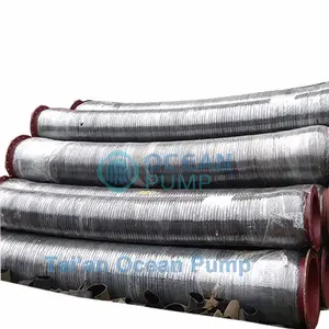 Excellent Toughness Big Solid Excavation Rubber Hose For Silt Conveyance In Mining
