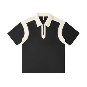 เสื้อโปโลซิปสำหรับผู้ชาย - เทคโนโลยีดูดซับความชื้นพร้อมซิปปิดแน่นหนา เหมาะสำหรับกีฬาเทนนิสและกีฬาฤดูร้อน - Product Image 6