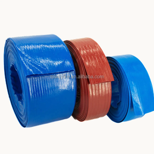 Taille de couleur bleue 2 "diamètre 100 mètres tuyau plat de récolte en <span class=keywords><strong>PVC</strong></span> bleu pour tuyau de décharge d'eau d'irrigation - Product Image 5