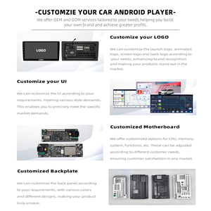 Hệ thống đa phương tiện ô tô Android 10 inch, màn hình cảm ứng, đầu radio, dẫn đường GPS, CarPlay, đầu CD ô tô đa năng 1 DIN - Product Image 6