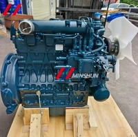 Nouvel ensemble moteur diesel d'origine V2403BM-DI-CT04, 4 cylindres, moteur complet pour excavatrice Kubota, chargeuse Bobcat