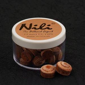 50 Piezas - Puntas de Repuesto para Taco de Billar de Piel de Cerdo Multicapa de 14 mm, Modelo HJ-N14 OEM para Jugadores de Snooker y Billar - Product Image 1