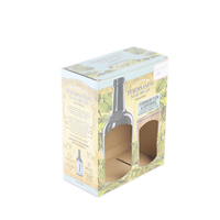 Boîte cadeau pour vin en carton ondulé, matériaux recyclés, impression personnalisée, fermeture magnétique, emballage personnalisé pour spiritueux, liqueurs, articles de qualité supérieure