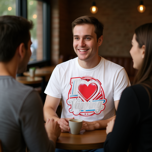 Camiseta Promocional I Heart Yapping & Talkative para Personas que Aman Chaticar - Product Image 3