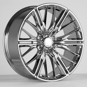 Jantes forgées triple chrome multi-rayons de 20-22 pouces, performance optimisée, pour Camaro ZL1 RS SS <span class=keywords><strong>Corvette</strong></span> C7/C6, CTS-V, ATS-V - Product Image 2