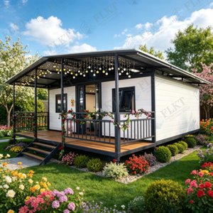 บ้านสำเร็จรูปดีไซน์ทันสมัยพร้อมใช้งาน Flkt Smart Home หรูหรา ตกแต่งครบครัน ขนาด 20 ฟุต 40 ฟุต บ้านคอนเทนเนอร์พับได้ ขยายได้ เคลื่อนย้ายได้ - Product Image 5