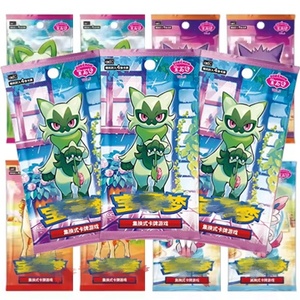 Pack de boosters Pokémon Gem 5 en chinois simplifié, édition Floragato, avec art holographique rare, Gem 5 Pokémon rare pour collectionneur - Product Image 1