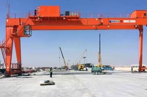 أعلى جودة حار بيع WEIHUA العلامة التجارية طن شعاع مزدوج رافعة جسرية لبناء السفن لحوض بناء السفن - Product Image 2