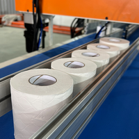Nueva idea para nuevos equipos comerciales de papel higiénico llave en mano con garantía de 1 año con motor de engranaje de componentes principales