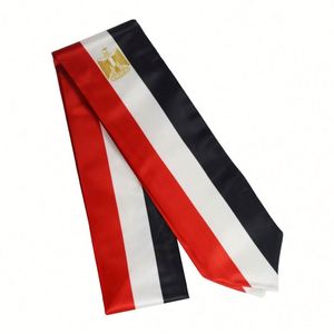 ผ้าพันคอสำเร็จการศึกษาสำหรับผู้ใหญ่ ผลิตจากผ้าซาตินโพลีเอสเตอร์ 100% ของอียิปต์ สำหรับการศึกษาต่อต่างประเทศ - Product Image 2