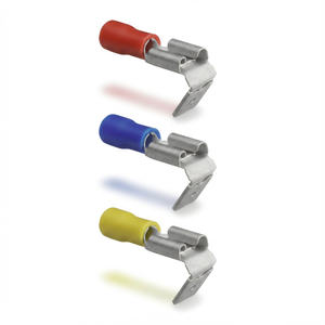 Terminales de cable aislados de latón con forma de hombro PBDD <span class=keywords><strong>Mela</strong></span> y terminales de crimpado hembra para conectores de cable - Product Image 2