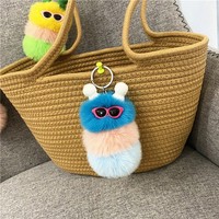 Llavero de Oruga Adorable y Famoso en Internet, Muñeco Creativo de Peluche, Colgante, Regalo para Estudiantes de Regreso a Clases, Venta al por Mayor en China, Unisex