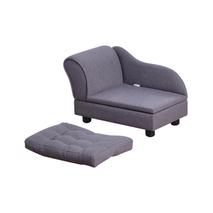 도매 나무 프레임 미니 애완 동물 소파와 럭셔리 애완 동물 개 침대 - Product Image 6