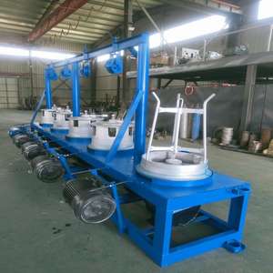 Motorlu ve Rulmanlı Metal Tel Çekme Makinesi Yüksek Hassasiyetli Islak Tip Kolay Kullanım - Product Image 2