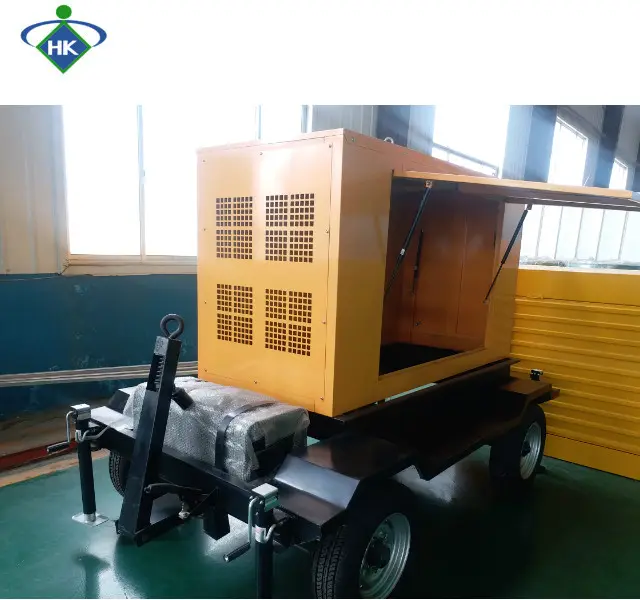 Weifang motor diesel do tipo de energia 30kva gerador de reboque