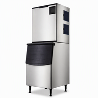 Machine à glaçons commerciale Snooker SK-329 110V60Hz, garantie 5 ans, stockage de 140 kg de glace, compresseur Secop