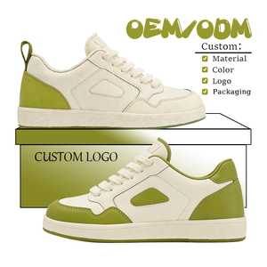 Scarpe Personalizzate OEM/ODM di Alta Qualità con Basso MOQ, Design Originale, Sneaker in Pelle per Uomo, Supporto per Logo Personalizzato - Product Image 5