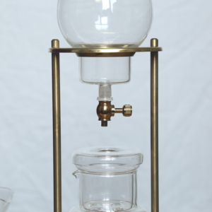 Bộ Lọc Cà Phê Đá Nhỏ Giọt Thủy Tinh Với Khung Kim Loại Màu Vàng Máy Pha Cà Phê - Product Image 3