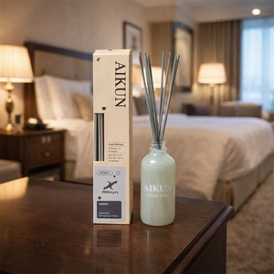 Aikun Luxury Reed <b>Diffuser</b> Scented <b>Diffuser</b> Reed Stick <b>Diffuser</b> Essential Oil Home Fragrance <b>Diffuser</b> for Living Room Bedroom - Product Image 1