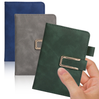 Carnet de notes A6 portable de haute qualité en cuir PU, format mini, avec logo personnalisé, impression d'usine, reliure cousue pour le bureau et l'école