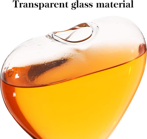 Gobelet en <span class=keywords><strong>verre</strong></span> Love Cup de 220ml pour cocktails, jus, boissons et bar avec pailles - Product Image 4