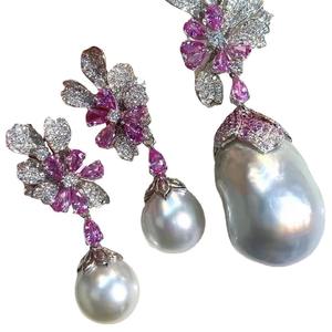 ต่างหูเงินแท้ S925 ประดับมุกธรรมชาติ ดีไซน์หรูหราจาก Zhuji Manufacturer เหมาะสำหรับใช้ส่วนตัวหรือเป็นของขวัญ - Product Image 5