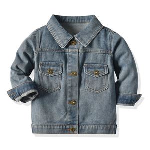 Chaqueta Casual de Primavera Otoño 2021 para Niñas, Abrigo Vaquero con Agujeros para Niñas Pequeñas, Ropa Exterior de Mezclilla, Disfraz, 12M-6A - Product Image 4