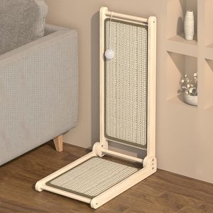 แผ่นรอยขีดข่วนแมวและแผ่นรอยขีดข่วนสำหรับใช้ในบ้านพร้อมกระดานขูดแมวลูกแมวแคทนิป - Product Image 1