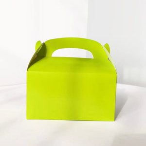 Carpeta de cartón blanca Bofeng BF-19 de 250 g, 10 estilos, caja a granel, color/forma personalizada, para fiestas, dulces, pasteles, estampado. - Product Image 6